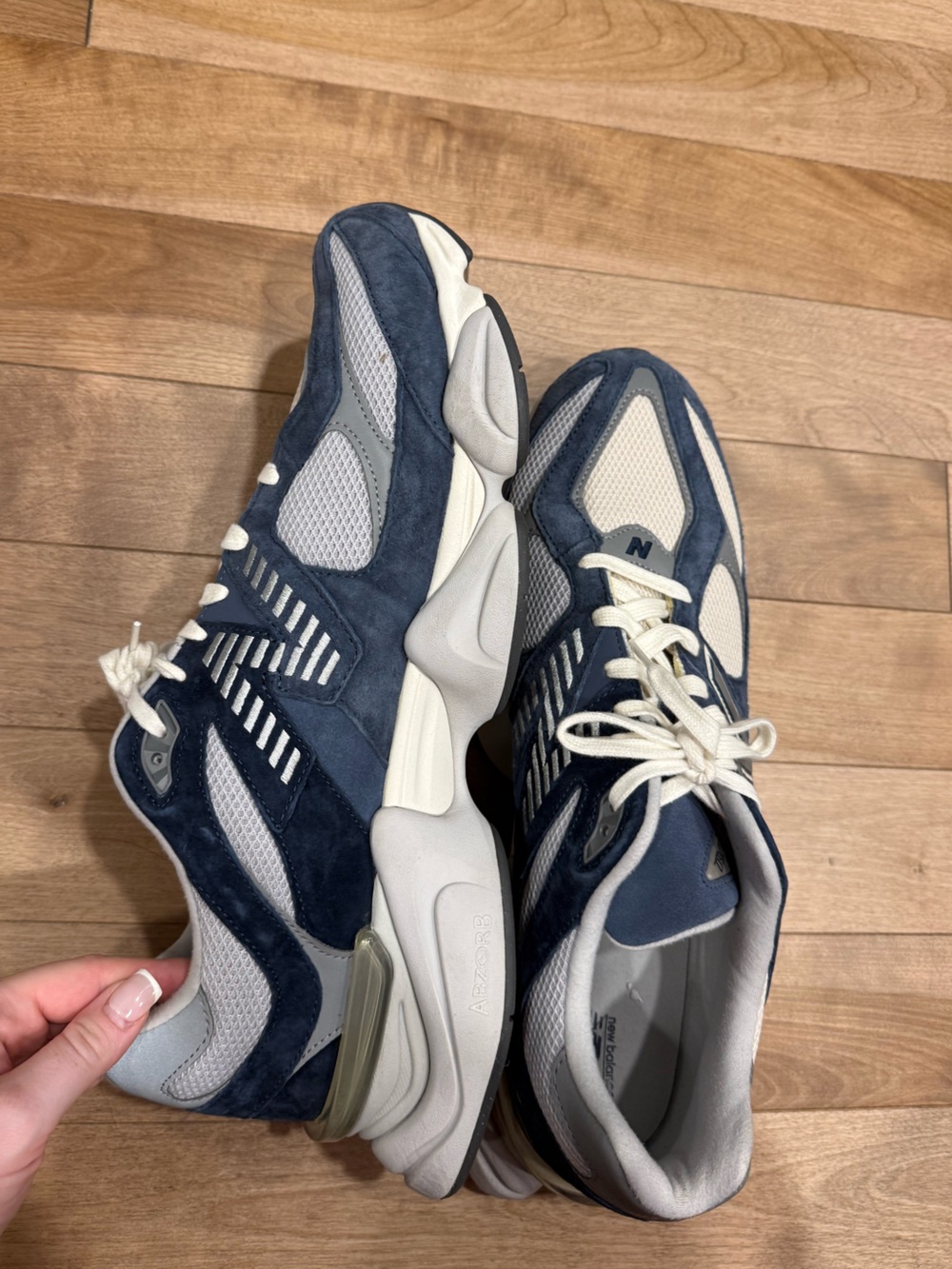 New Balance 9060 Size 15 Men Navy